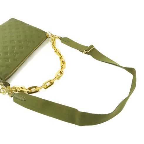 LOUIS VUITTON LV GHW Coussin MM 2 Way Shoulder Bag Monogram Embossed