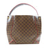 LOUIS VUITTON LV GHW Caissa Hobo Shoulder Bag N41555 Damier Brown/Red