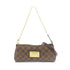 LOUIS VUITTON LV GHW Eva 2way Shoulder Bag N55213 Damier Ebene Brown