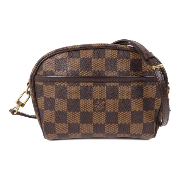 LOUIS VUITTON LV GHW Pochette Ipanema Shoulder Bag N51296 Damier Brown