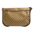 GUCCI GG GHW Messenger Bag Shoulder Bag Coated Canvas 201725 Beige