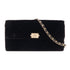 CHANEL CC GHW Chain Shoulder Bag Velvet Black