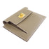 HERMES GHW Kelly Pocket Wallet Veau Epsom Leather Etoupe Beige