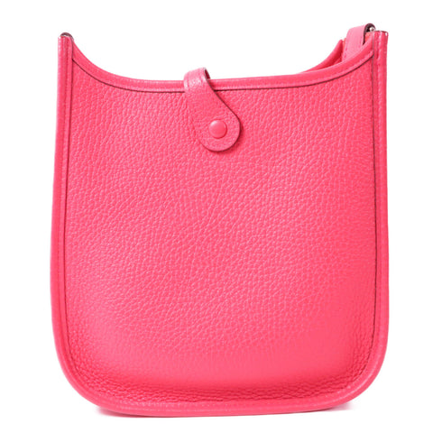 HERMES PHW Evelyne 16 Amazone Shoulder Bag Rose Extreme