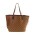 LOUIS VUITTON LV GHW Neverfull MM Tote Shoulder Bag N41358 Damier Ebene Brown
