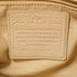 COACH GHW Shoulder Bag Calfskin Leather Beige