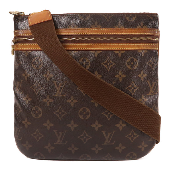 LOUIS VUITTON LV GHW Pochette Bosphore Shoulder Bag M40044 Monogram Brown v2