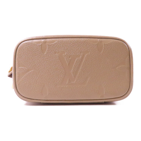 LOUIS VUITTON LV GHW Vanity 2 Way Bag M45608 Monogram Empreinte Touerelle Beige