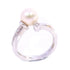 JEWELRY Pearl Ring US#4.75 18K White Gold v1