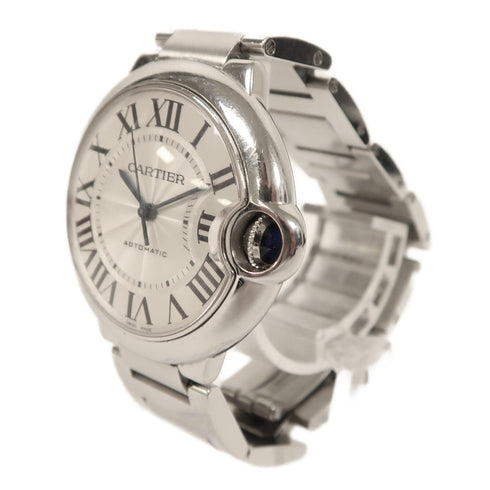 CARTIER Ballon Bleu Automatic Watch W6920046 Stainless Steel White