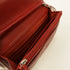 CHANEL Quilted CC SHW Wallet On Chain Shoulder Bag Lambskin Leather Red