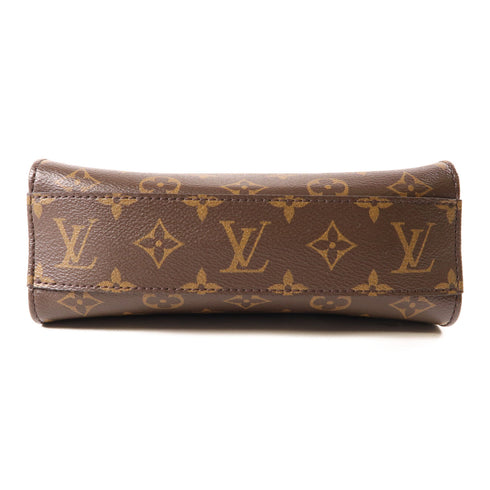 LOUIS VUITTON LV GHW Sac Plat BB 2 Way Shoulder Bag M46265 Monogram Brown v1