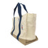 HERMES PHW Adada Tote Bag Canvas White