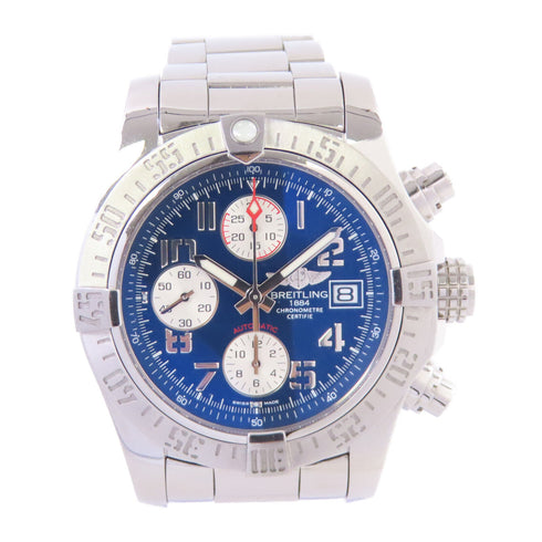 BREITLING Avenger II Automatic Watch A1338111 Stainless Steel Blue