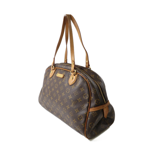 LOUIS VUITTON LV GHW Montorgueil GM Shoulder Bag M95566 Monogram Brown v2