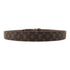 LOUIS VUITTON LV GHW Belt Monogram Mini Lin Leather Brown