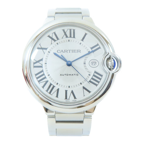 CARTIER Ballon Bleu Automatic Movement Watch W69012Z4 Stainless Steel Silver