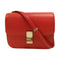 CELINE SHW Classic Box Shoulder Bag Calfskin Leather Red