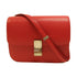 CELINE SHW Classic Box Shoulder Bag Calfskin Leather Red