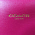 COACH SHW 2 Way Shoulder Bag Calfskin Leather Pink
