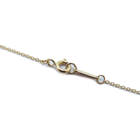 TIFFANY&CO Bow Necklace 18K Pink Gold