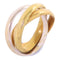JEWELRY Ring US#4.75 18K Yellow Gold 18K Rose Gold 18K White Gold