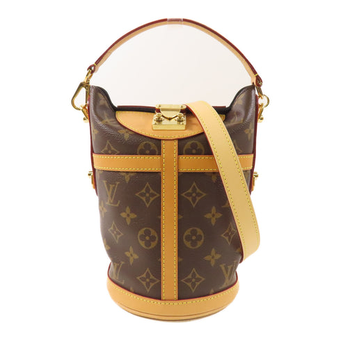 LOUIS VUITTON LV GHW Duffle 2 Way Shoulder Bag M43587 Monogram Brown