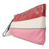 Miu Miu SHW Vitello Soft Clutch RP0409 Lambskin Leather Red/White/Pink