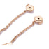 HERMES Clou d'H Dangle Earring Earrings 18K Rose Pink Gold