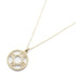 TIFFANY&CO Atlas Open Medallion Diamond Necklace 18K Pink Gold