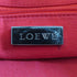 LOEWE SHW Amazona Handbag Suede Pink/White