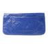 CHANEL CC SHW 31 Pouch Calfskin Leather Blue/White