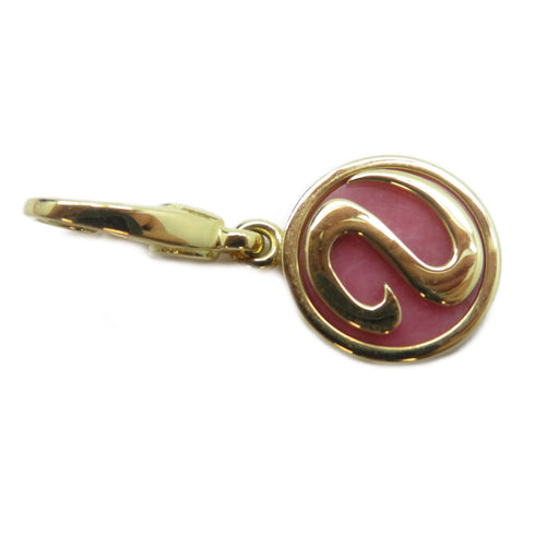 BVLGARI Top Charm 18K Yellow Gold Pink/Gold
