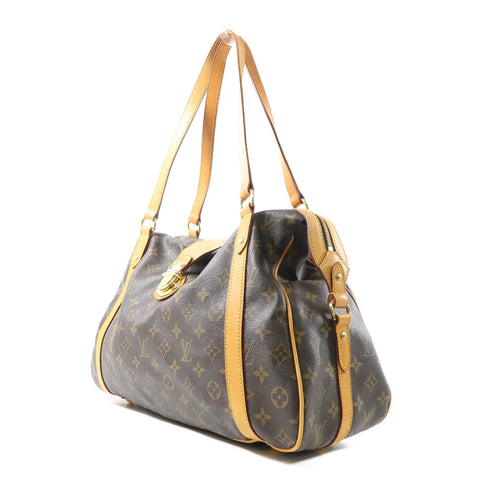 LOUIS VUITTON LV GHW Stresa GM Shoulder Bag M61188 Monogram Brown
