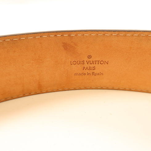 LOUIS VUITTON LV GHW Initiales Belt M9608 Monogram Brown
