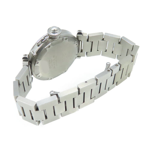 CARTIER Pasha de Cartier Automatic Watch 2377 Stainless Steel Silver Grey