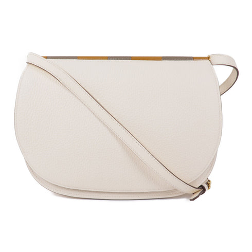 HERMES GHW Sac Saut Hermes 25 Shoulder Bag Taurillon Clemence Leather Nata