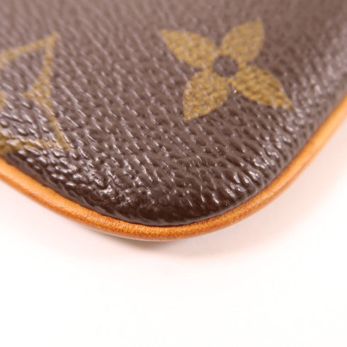 LOUIS VUITTON LV GHW Pochette Milla PM Handbag Monogram M60095 Brown