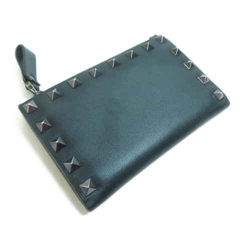 Valentino Wallet Calfskin Leather