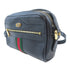 GUCCI GG GHW Ophidia Mini Shoulder Crossbody Bag 517350 Calfskin Leather Black