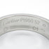 CARTIER Love Wedding Ring B4084900 PT950 Platinum Cartier#52 US#6