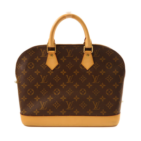 LOUIS VUITTON LV GHW Alma PM Hand Bag M53151 Monogram Brown