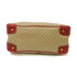 CELINE GHW Hand Bag, Coated Canvas Red Beige