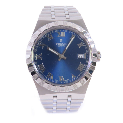 TUDOR Royal Automatic Watch 28500 Stainless Steel Blue