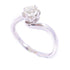 FINE JEWELRY 0.635ct Diamond Ring US#8 18K White Gold
