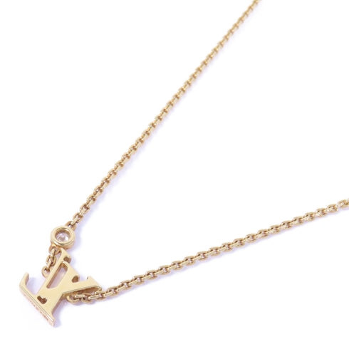 LOUIS VUITTON LV Ldyiie Blossom Necklace Accessories Q93655 18K Yellow Gold