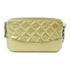 CHANEL Quilted CC Gabrielle Clutch With Chain Shoulder Bag A94505 Calfskin Gold