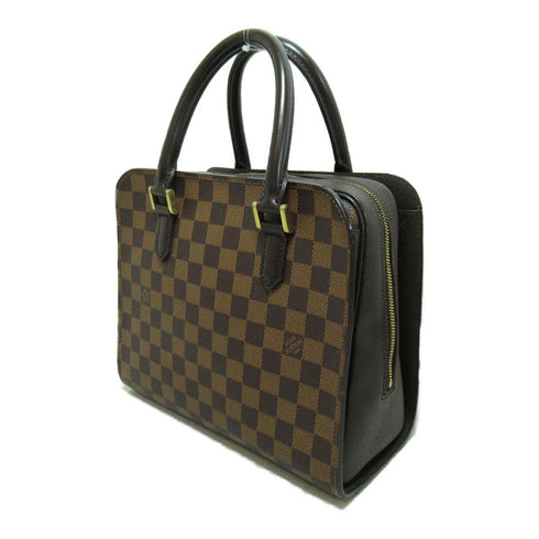 LOUIS VUITTON LV GHW Triana Handbag N51155 Damier Brown