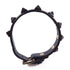 Valentino GHW Rockstud Leather Bracelet Metal Calfskin Black