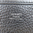 HERMES PHW Evelyne GM Shoulder Bag 056275CK Clemence Leather Black